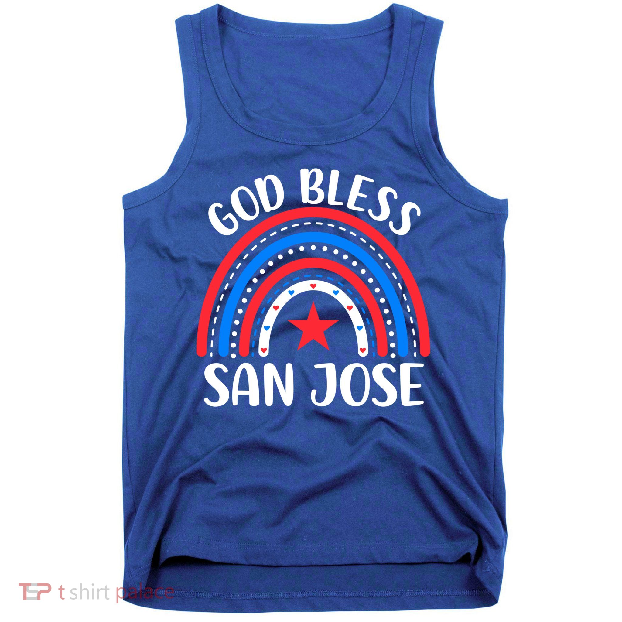 San Jose California Gift I Love San Jose Usa Meaningful Gift Tank Top
