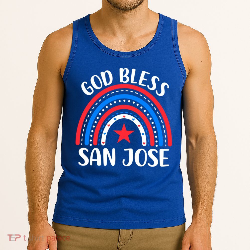 San Jose California Gift I Love San Jose Usa Meaningful Gift Tank Top