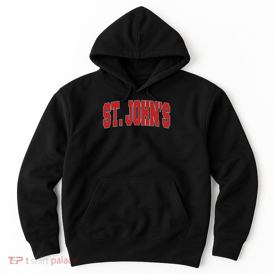 St John Canada Varsity Style Vintage Retro Canadian Sports Hoodie