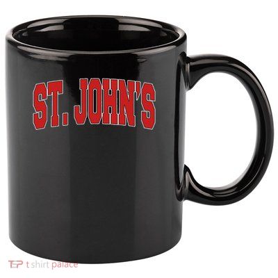 St John Canada Varsity Style Vintage Retro Canadian Sports 11oz C Handle Ceramic Mug