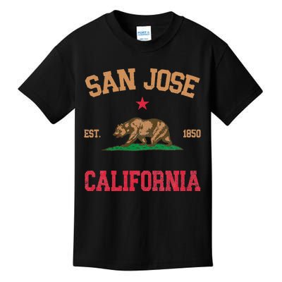 San Jose California Kids T-Shirt