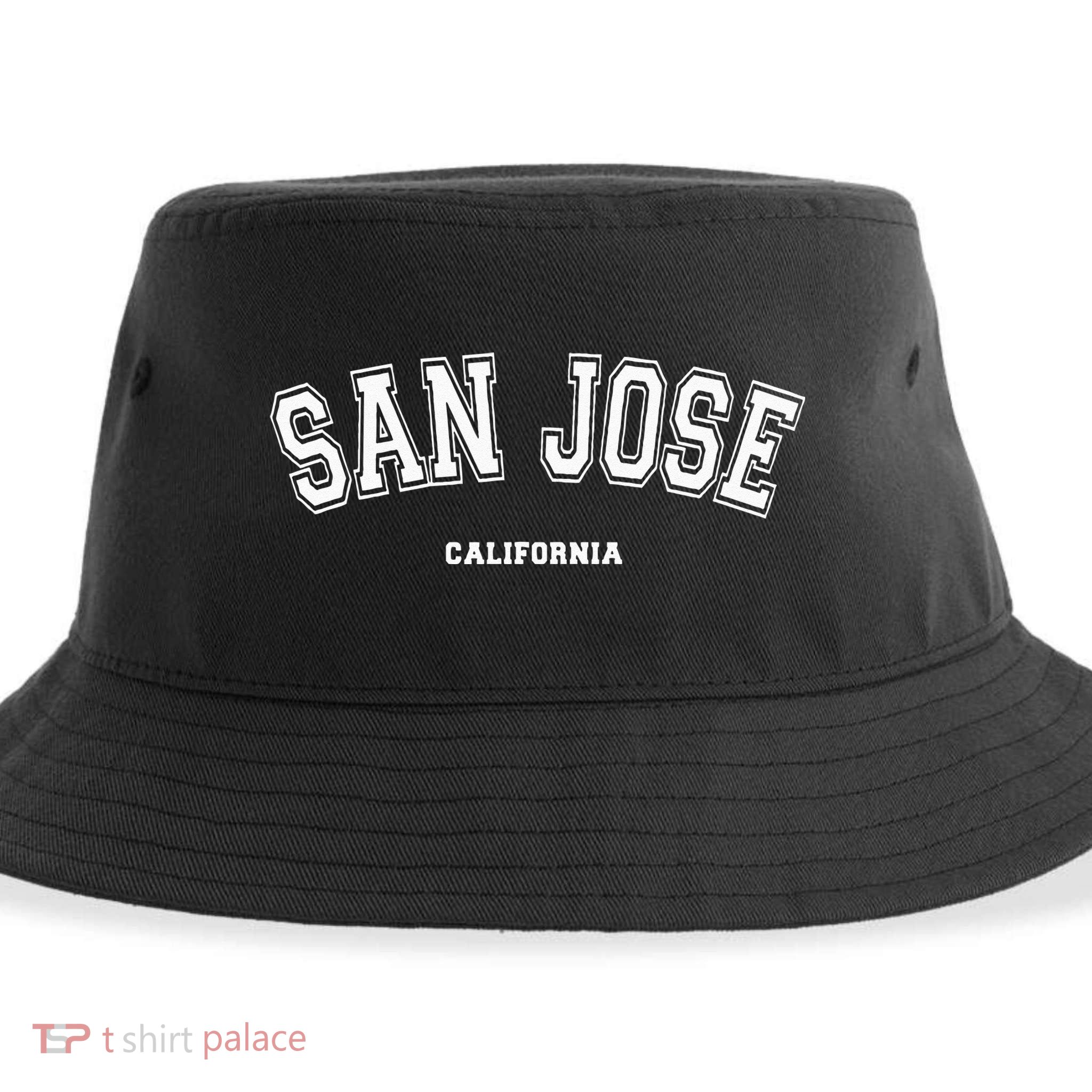 San Jose California Sustainable Bucket Hat