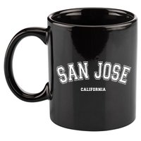 San Jose California 11oz C Handle Ceramic Mug