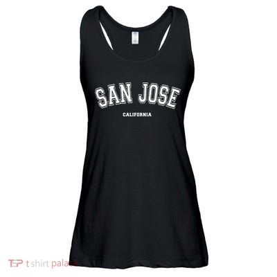 San Jose California Ladies Essential Flowy Tank