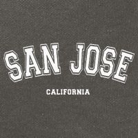 San Jose California Cotton Canvas Backpack