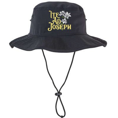 St Joseph Consecration Ite Ad Joseph Latin Catholic Saints Bucket Hat