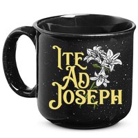 St Joseph Consecration Ite Ad Joseph Latin Catholic Saints 15oz Campfire Ceramic Mug