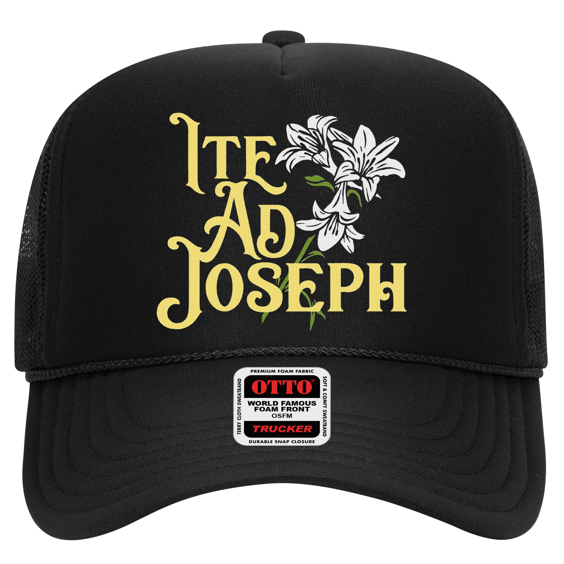 St Joseph Consecration Ite Ad Joseph Latin Catholic Saints Hat