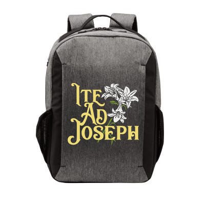 St Joseph Consecration Ite Ad Joseph Latin Catholic Saints Vector Backpack