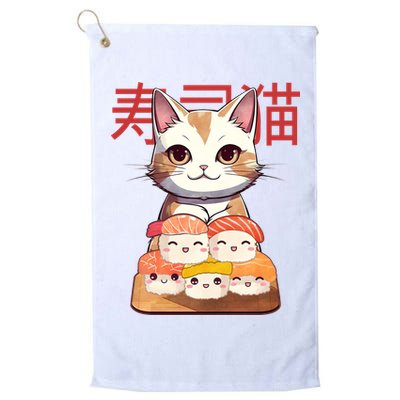 Sushi Japanese Cat Cute Gift Golf Towel