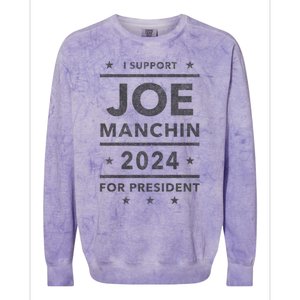 Support Joe Chin For 2024 President Democratic Candidate Meaningful Gift Colorblast Crewneck Sweatshirt