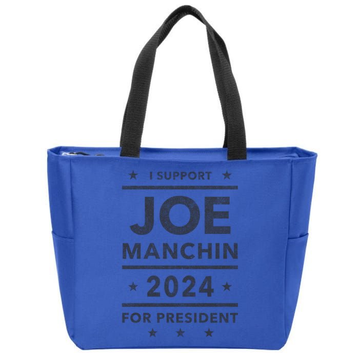 Support Joe Chin For 2024 President Democratic Candidate Meaningful Gift Zip Tote Bag