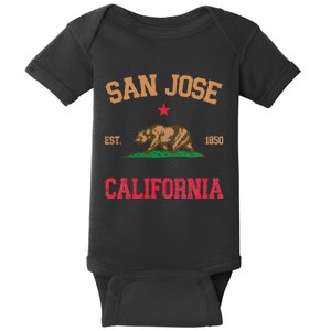 San Jose California Baby Bodysuit