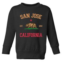 San Jose California Toddler Sweatshirt