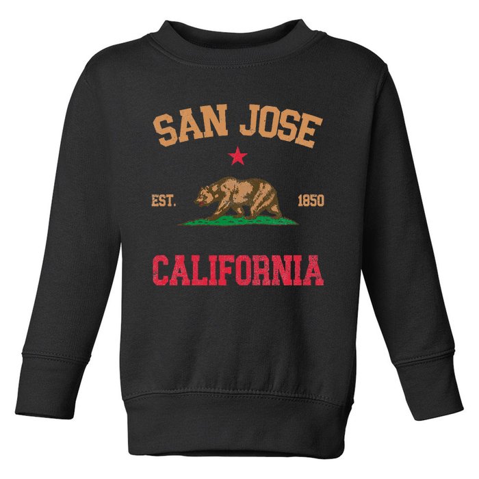 San Jose California Toddler Sweatshirt