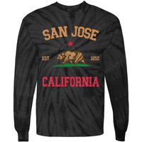 San Jose California Tie-Dye Long Sleeve Shirt