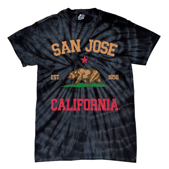 San Jose California Tie-Dye T-Shirt