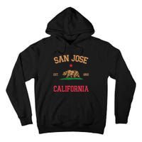 San Jose California Tall Hoodie