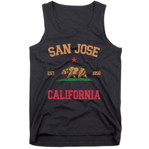 San Jose California Tank Top