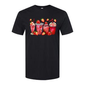 Strawberry Juice Coffee Cups Strawberry Festival Fruit Lover Softstyle CVC T-Shirt