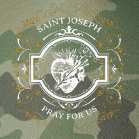 St Joseph Consecration Most Chaste Heart Catholic Saint Legacy Tie Dye Trucker Hat
