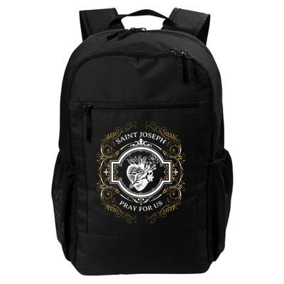 St Joseph Consecration Most Chaste Heart Catholic Saint Backpack