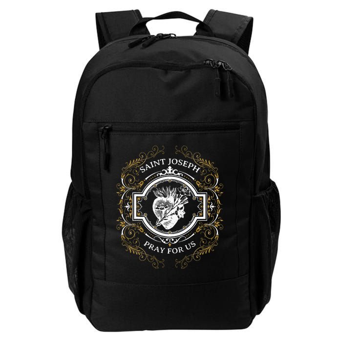 St Joseph Consecration Most Chaste Heart Catholic Saint Backpack