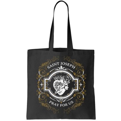 St Joseph Consecration Most Chaste Heart Catholic Saint Bag