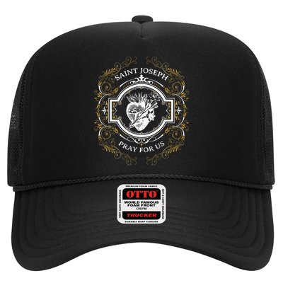 St Joseph Consecration Most Chaste Heart Catholic Saint Trucker Hat