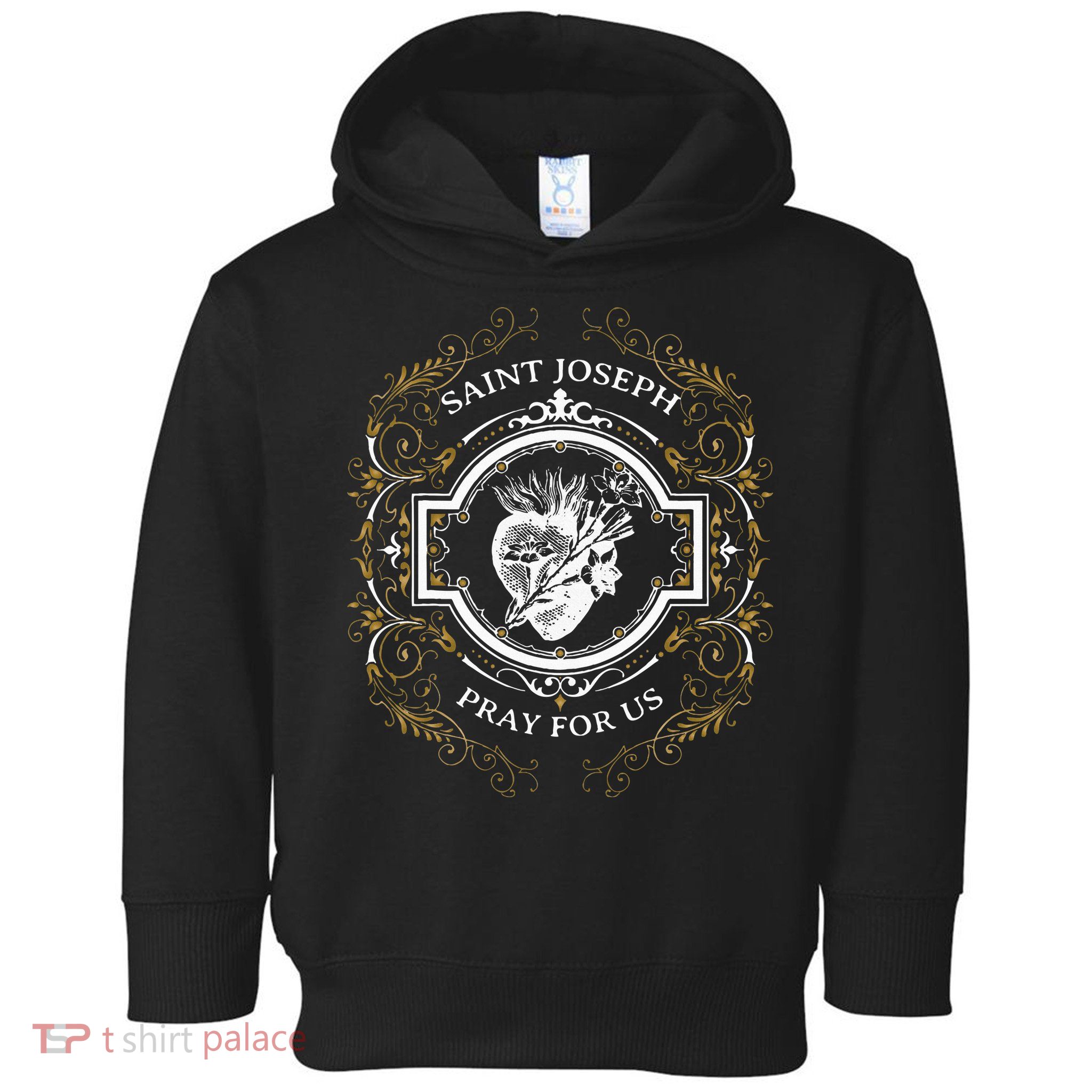 St Joseph Consecration Most Chaste Heart Catholic Saint Toddler Hoodie