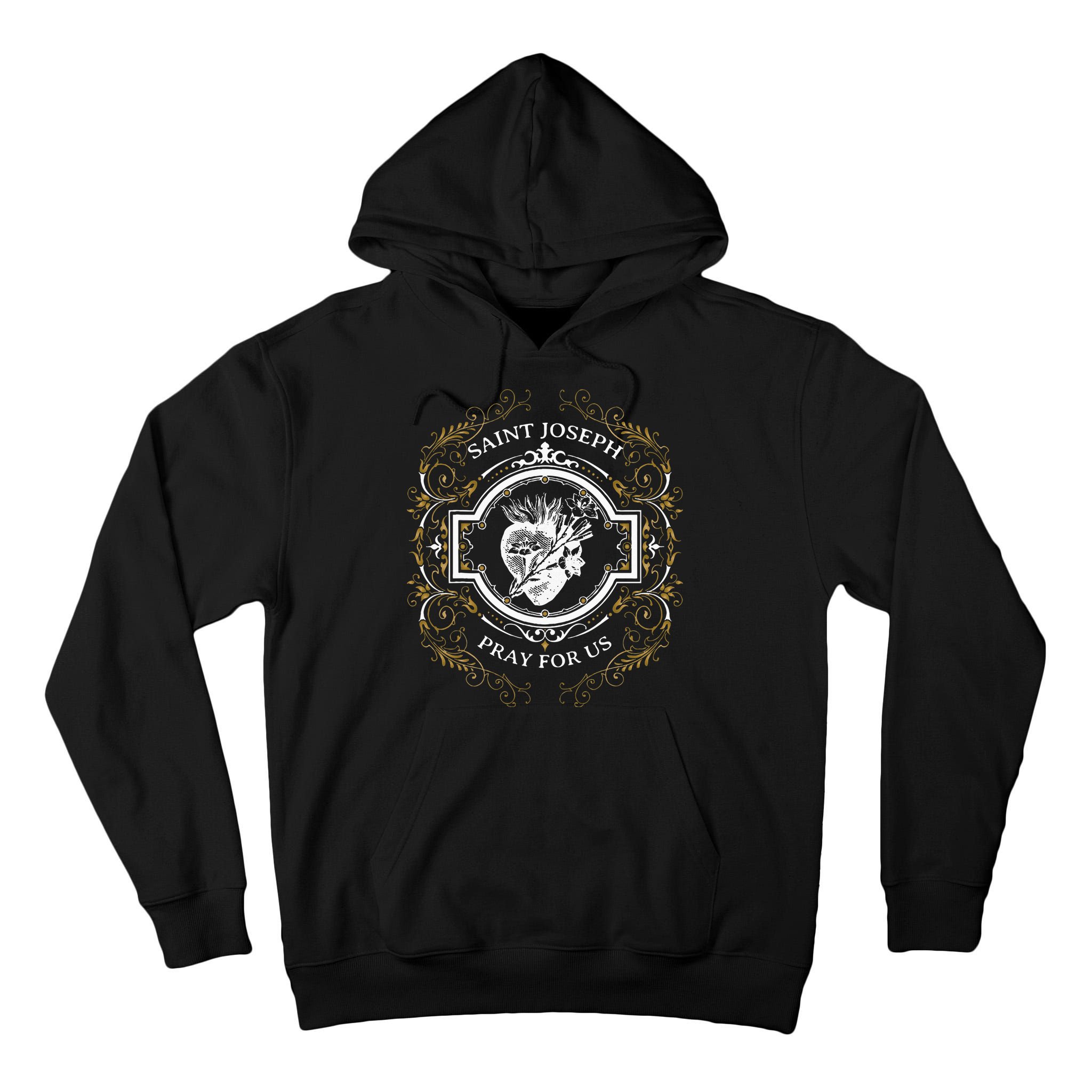 St Joseph Consecration Most Chaste Heart Catholic Saint Tall Hoodie