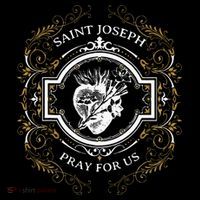 St Joseph Consecration Most Chaste Heart Catholic Saint Short Acrylic Beanie