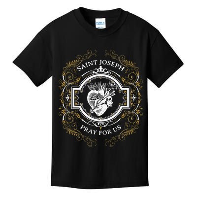 St Joseph Consecration Most Chaste Heart Catholic Saint Kids T-Shirt