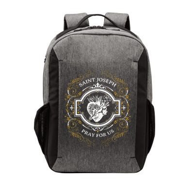St Joseph Consecration Most Chaste Heart Catholic Saint Vector Backpack