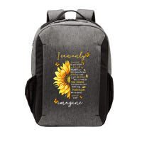 Sunflower Jesus Cross I Can Imagine Christian Religious Gift Vector Backpack