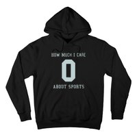 Sports Jersey Costume For Anti Sport People Hoodie