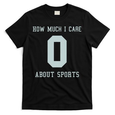 Sports Jersey Costume For Anti Sport People T-Shirt