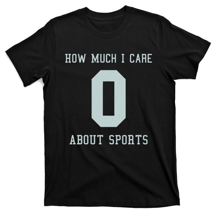 Sports Jersey Costume For Anti Sport People T-Shirt