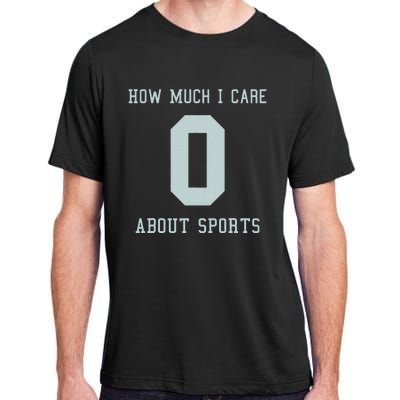 Sports Jersey Costume For Anti Sport People Adult ChromaSoft Performance T-Shirt