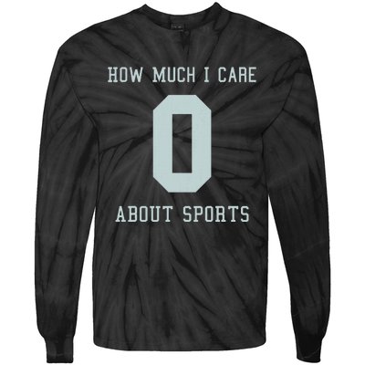 Sports Jersey Costume For Anti Sport People Tie-Dye Long Sleeve Shirt