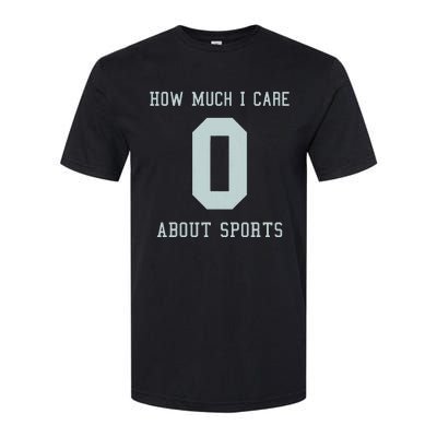 Sports Jersey Costume For Anti Sport People Softstyle CVC T-Shirt