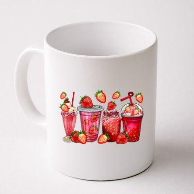 Strawberry Juice Coffee Cups Strawberry Festival Fruit Lover Coffee Mug