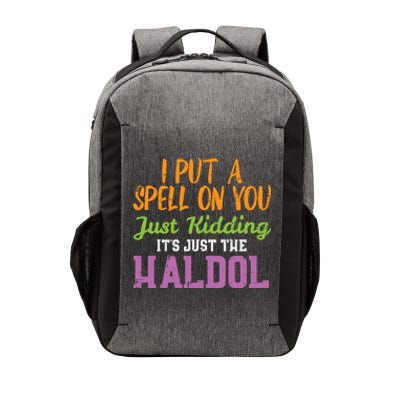 Spell Just Ding Haldol Funny Nurse Halloween Rn Icu Gift Vector Backpack