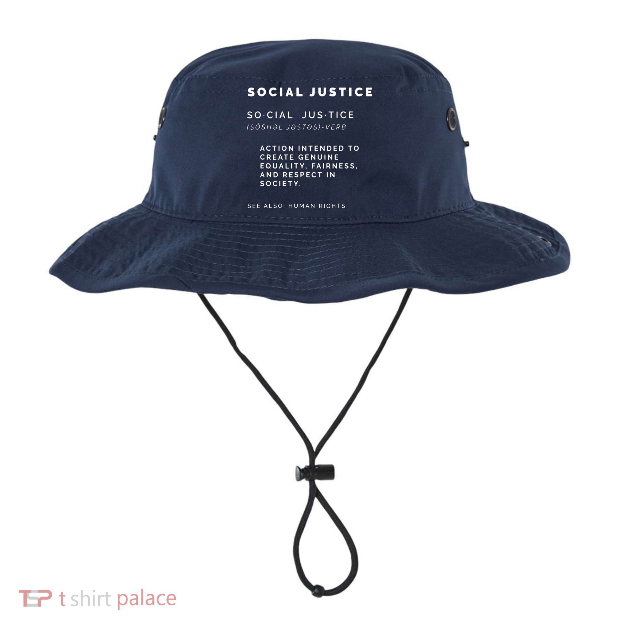 Social Justice Definition SJW, Liberal, Civil Rights Bucket Hat