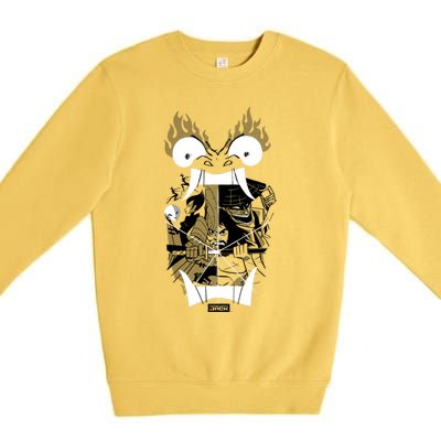 Samurai Jack Divisive Gift Premium Crewneck Sweatshirt