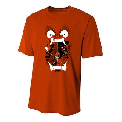 Samurai Jack Divisive Gift Performance Sprint T-Shirt