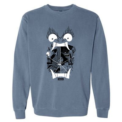 Samurai Jack Divisive Gift Garment-Dyed Sweatshirt