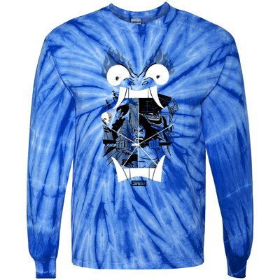 Samurai Jack Divisive Gift Tie-Dye Long Sleeve Shirt