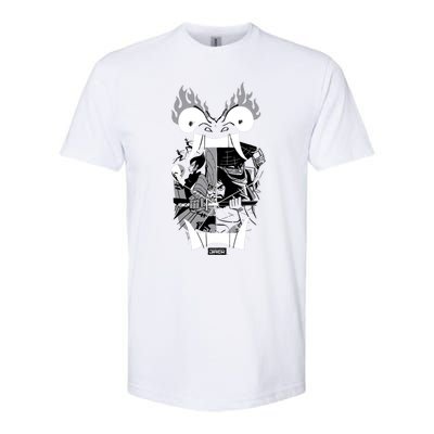 Samurai Jack Divisive Gift Softstyle CVC T-Shirt