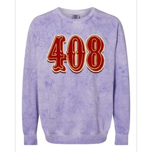 San Jose Dynasty S 408 Hella 408 Legacy Colorblast Crewneck Sweatshirt